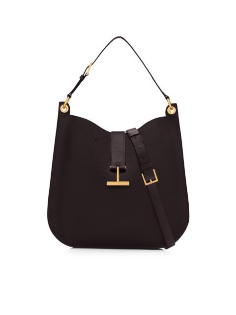 GRAIN LEATHER TARA LARGE CROSSBODY