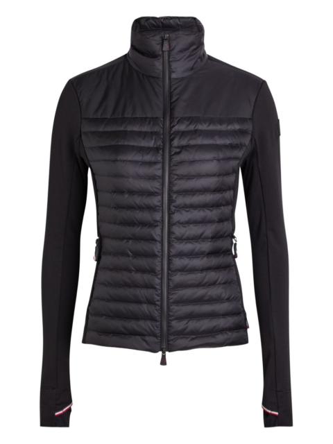zip-up puffer jacket