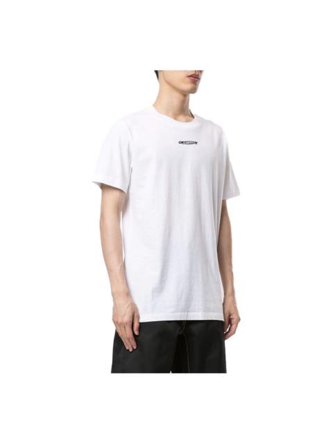 Off-White Workers Pattern Short Sleeve White OMAA027E20JER0210110
