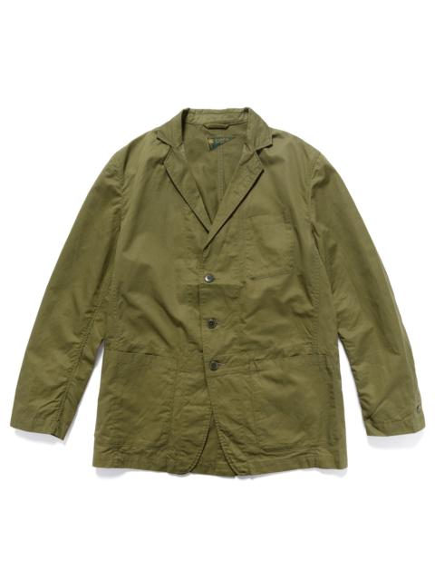 COTTON LINEN CHINO CLOTH RANDONNEUR BIKE JKT KHAKI