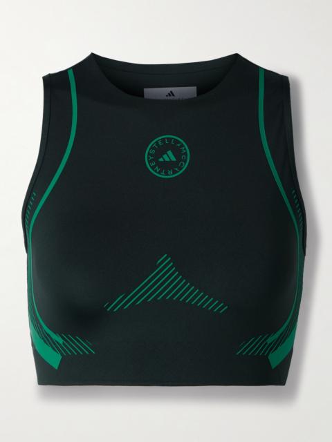 Printed Stretch Recycled Sports Bra