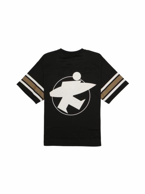 Stussy Surfman Mesh Football Jersey Black