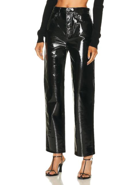 Recycled Leather 90s Pinch Waist