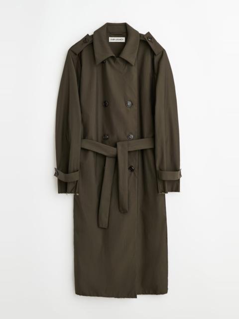 Origami Coat Glazed Brown Durawool