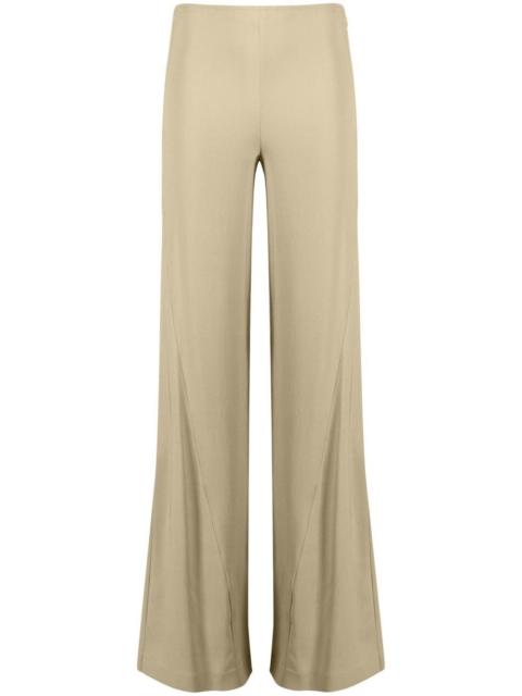 Soffio flared trousers