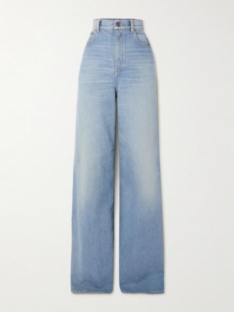 High-rise Wide-leg Jeans