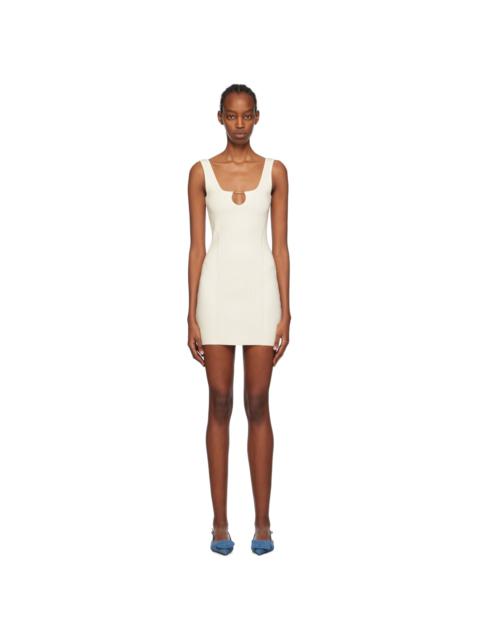 White Les Classiques 'La mini robe Sierra' Minidress