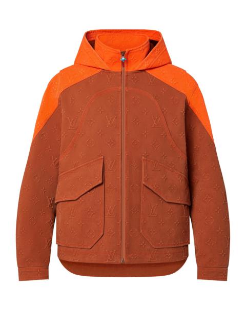 Monogram Hooded Denim Jacket