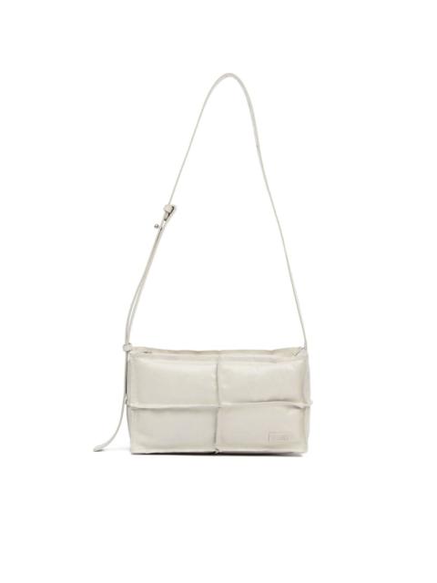 logo-plaque shoulder bag