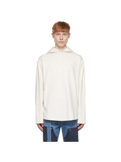 Off-White Cotton Henley