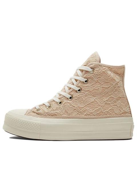 (WMNS) Converse Chuck Taylor All Star High 'Lace - Farro' A01773C