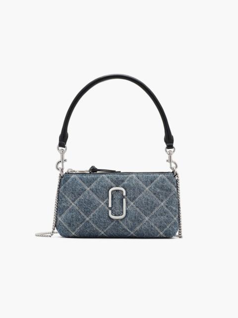 THE QUILTED DENIM SNAPSHOT POCHETTE