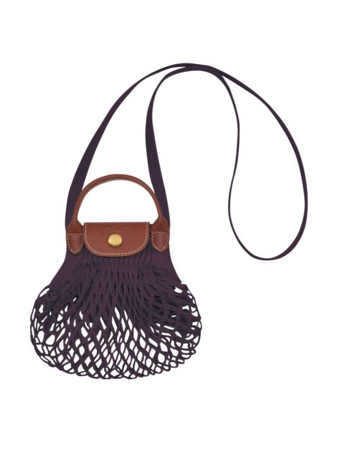 Le Pliage Filet XS Mesh bag Eggplant - Canvas
