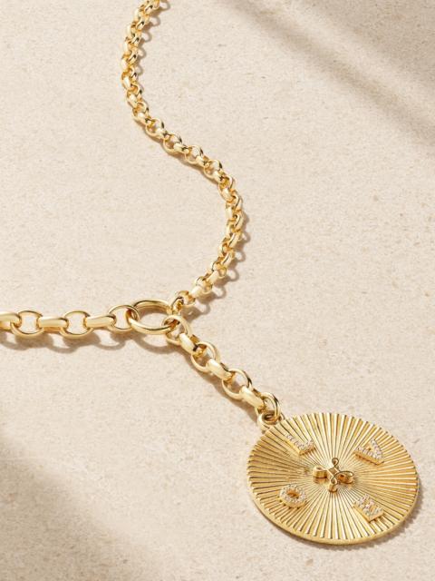 Love 18-karat Gold Diamond Necklace
