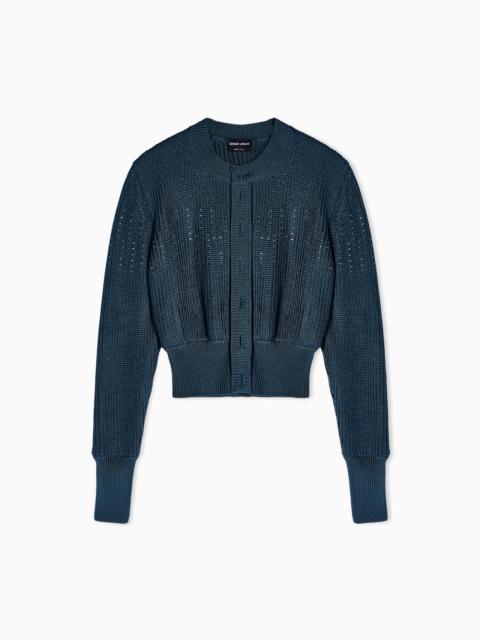 SILK CARDIGAN