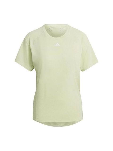 (WMNS) adidas HEAT.RDY T-Shirt Asia Sizing 'Green' HI3970
