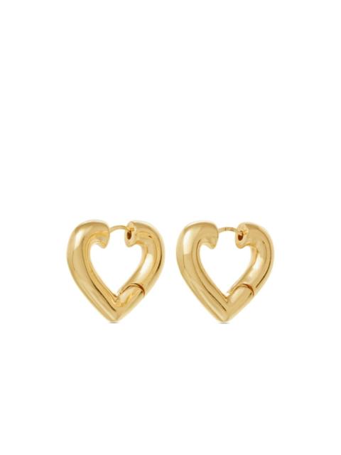 The Heart Chubbies hoop earrings