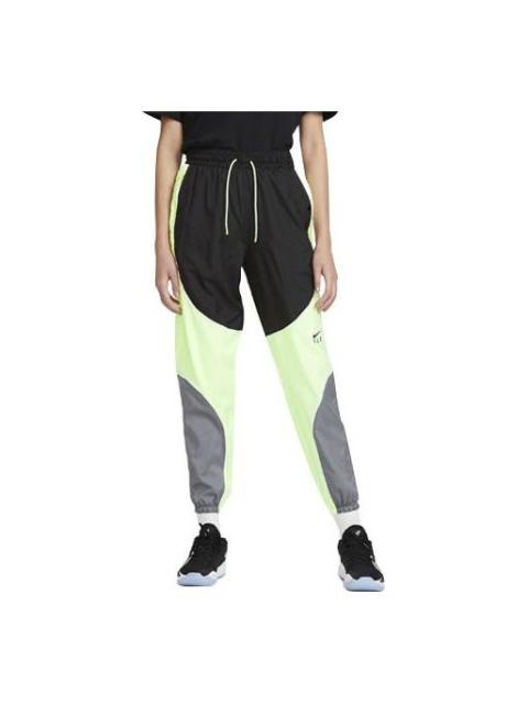 (WMNS) Nike Swoosh Fly Colorblock Woven Basketball Bundle Feet Sports Pants/Trousers/Joggers CZ3955-