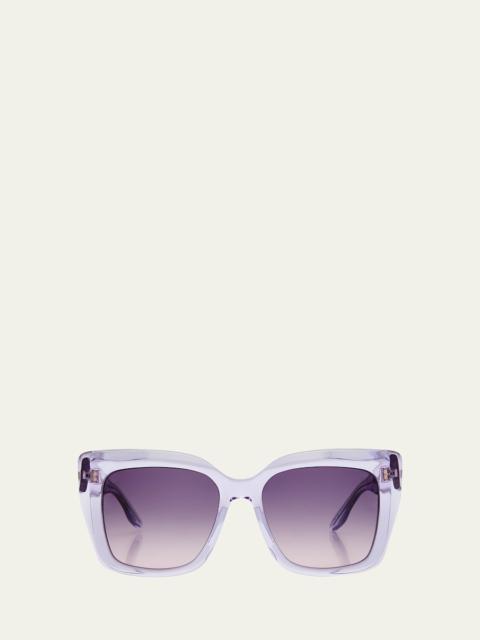 Devine Square Acetate & Titanium Sunglasses