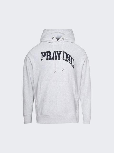 Logo College Hoodie Grey