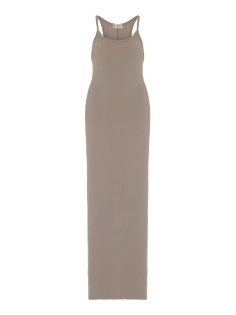 Jersey Maxi Tank Dress brown