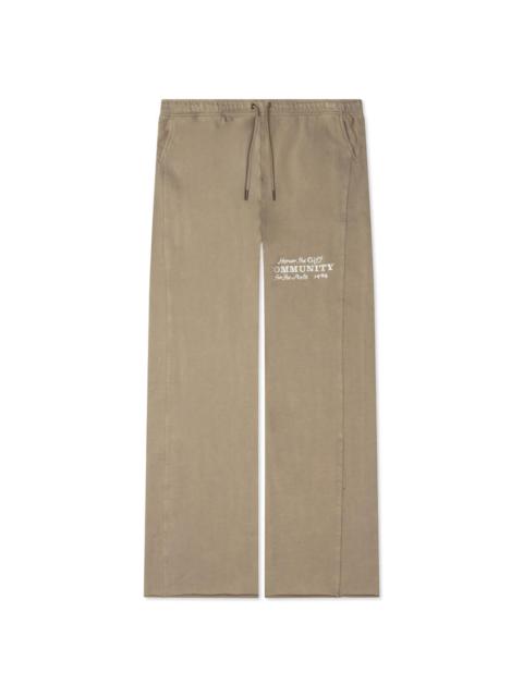 OIL VINTAGE SWEATPANT - PEBBLE