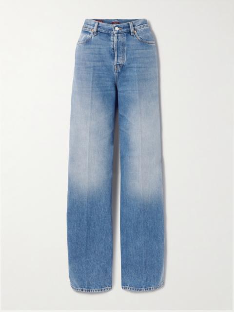 Lido High-rise Wide-leg Jeans
