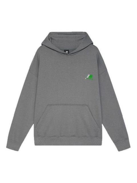 New Balance x Nice Rice Logo Hoodie 'Grey' AMT22385-SYA