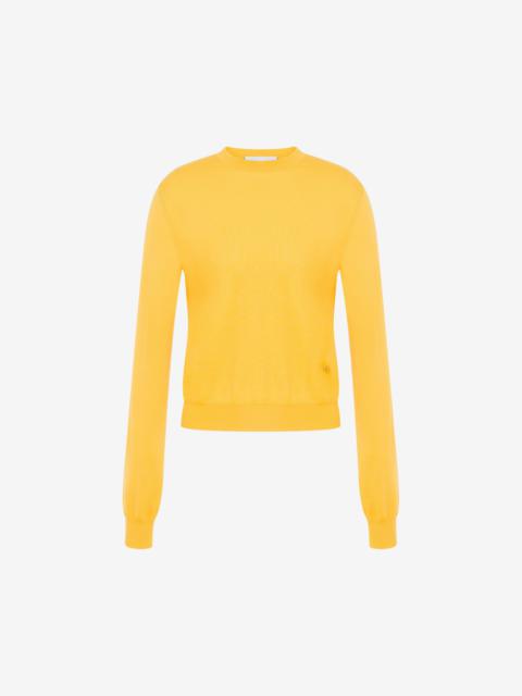 WOOL AND SILK PULLOVER GOLDEN M