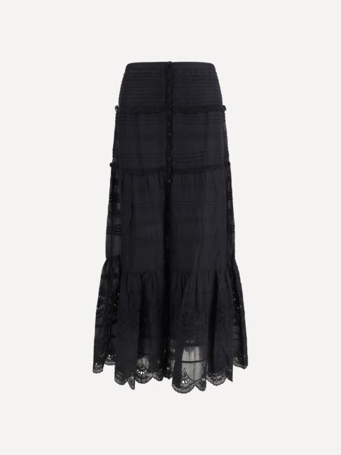 Paoline Long Cotton Skirt