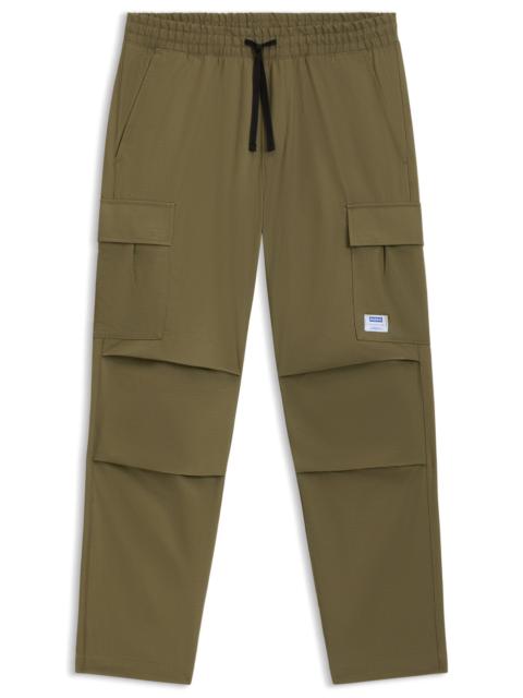 RELAXED-FIT CARGO TROUSERS IN RIPSTOP COTTON