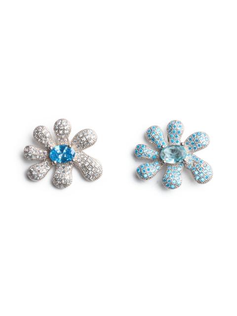 SKY MIX SQUASHED BLOSSOM EARRING