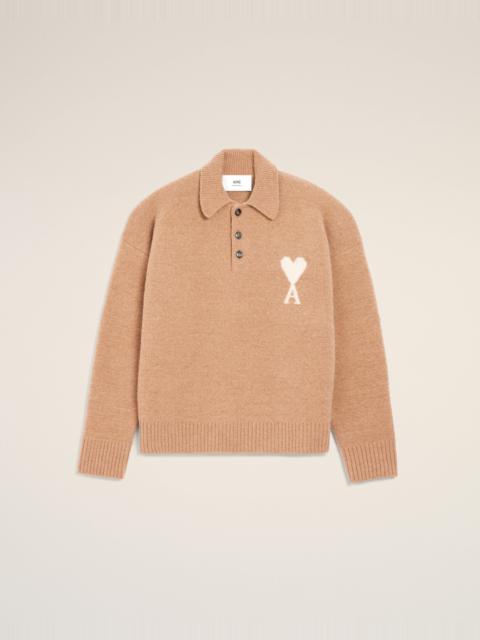 BROWN ALPACA AMI DE COEUR POLO