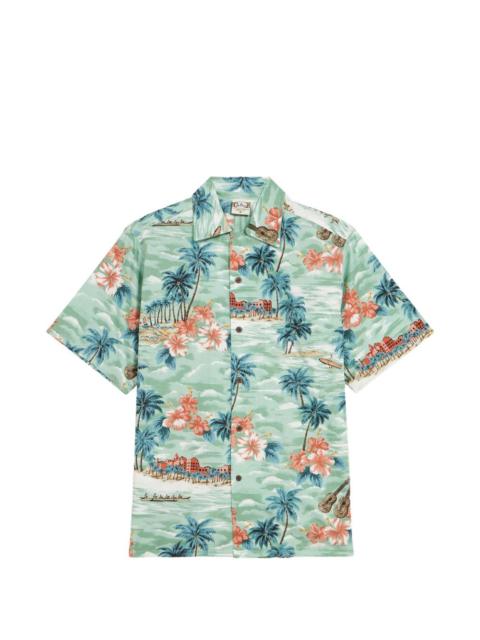 Fiji printed cotton shirt