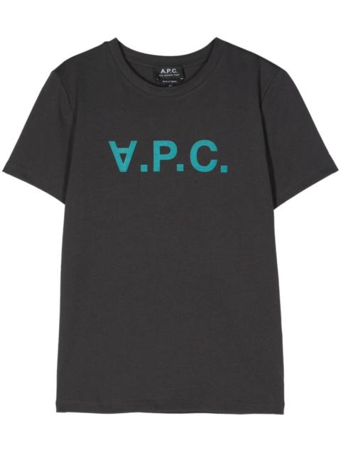 logo-print cotton T-shirt