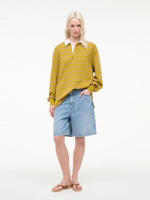 STAUD GAVIN SHIRT BAJA STRIPE