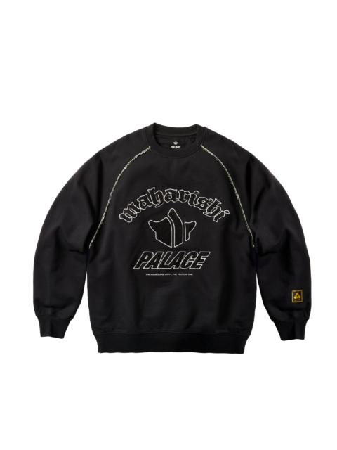 PALACE MAHARISHI TEMPLE CREW BLACK