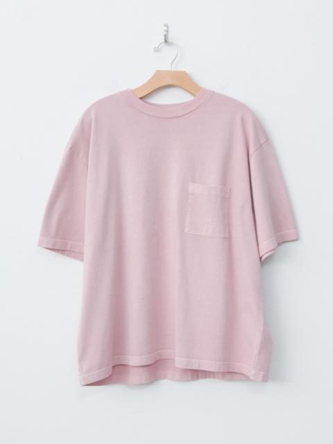 Classic Tee S/S Pocket Wide - Fade Sulfur Rose