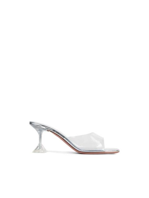 Lupita Glass open-toe mules