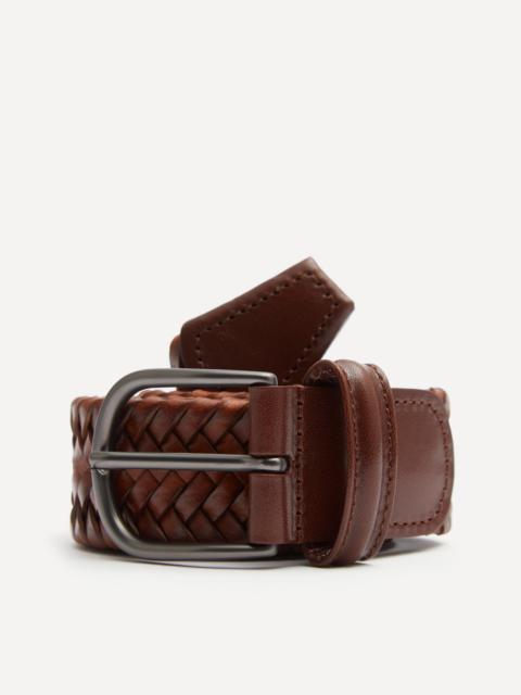 Woven Leather Belt