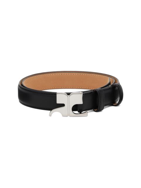 Black 25MM AC Leather Belt