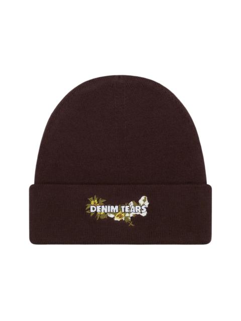 Denim Tears Floral Beanie Brown