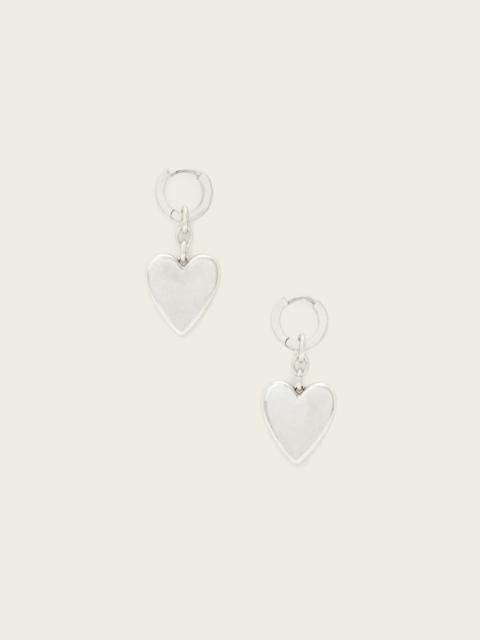 LIA HEART HUGGIE EARRINGS
