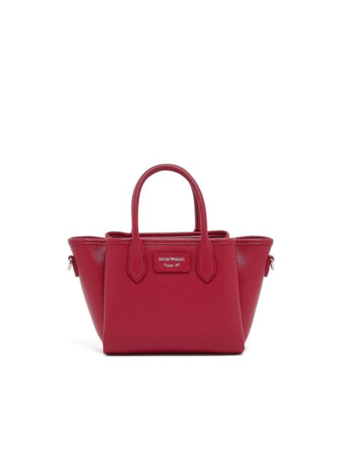 top-handle leather satchel