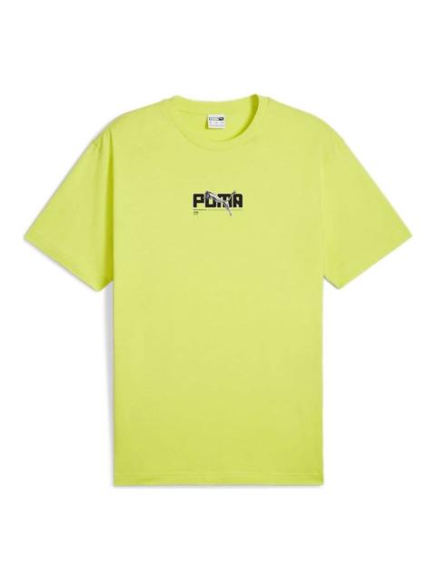 PUMA Animal Graphic T-shirt 'Lime Green' 629452-38