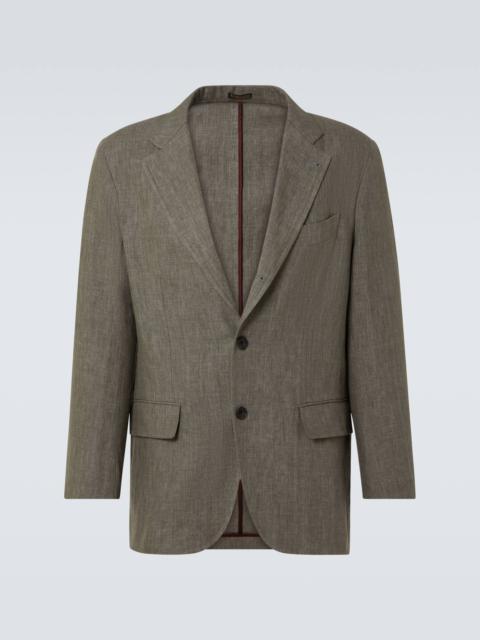 Linen blazer