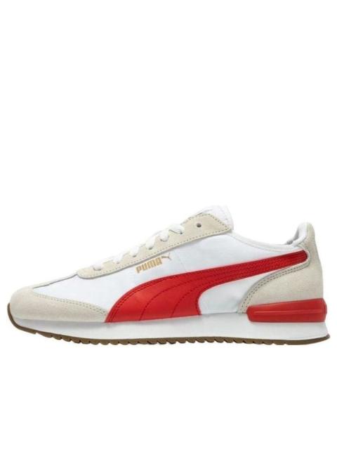 PUMA R78 Wind Nylon 'White Beige Red' 392901-05