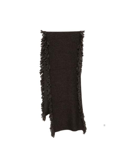 frayed scarf