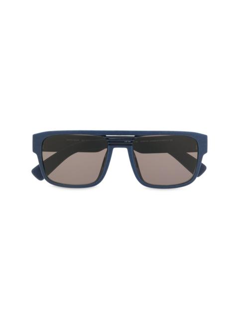 unisex double bridge sunglasses