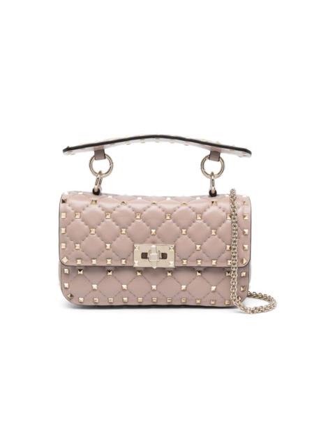 Rockstud Spike Small Leather Shoulder Bag